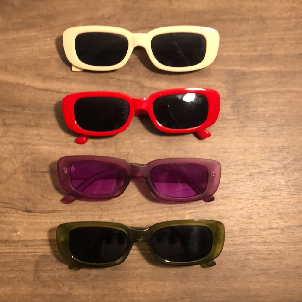Retro 4 Pack Sunglasses Bundle